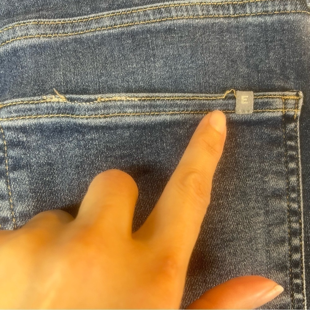 Everlane The Way High Skinny Jeans organic Cotton Women's Blue Jeans size: 31 R - Picture 11 of 14